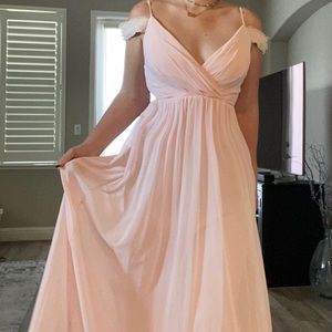 Size Medium light pink Pageant/ Prom dress